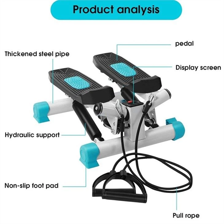 Mini Fitness Stepper With Rope